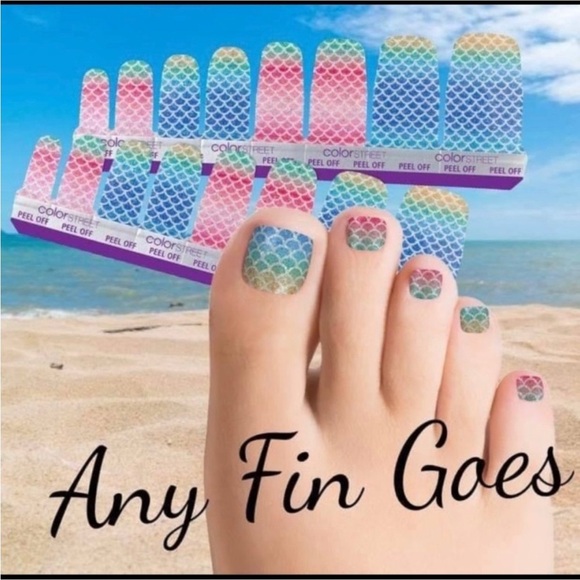 Color Street Nail Strips - Any Fins Goes - Picture 1 of 5